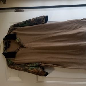 Men's Redhead Khaki Camo Polo Shirt Size Medium